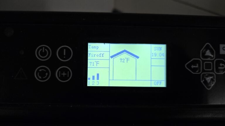 Compatible ComfortBilt / Castle Serenity head unit with the house icon in the center of the display